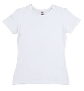 Velilla 405501 - WOMEN'S 100% COTTON T-SHIRT White